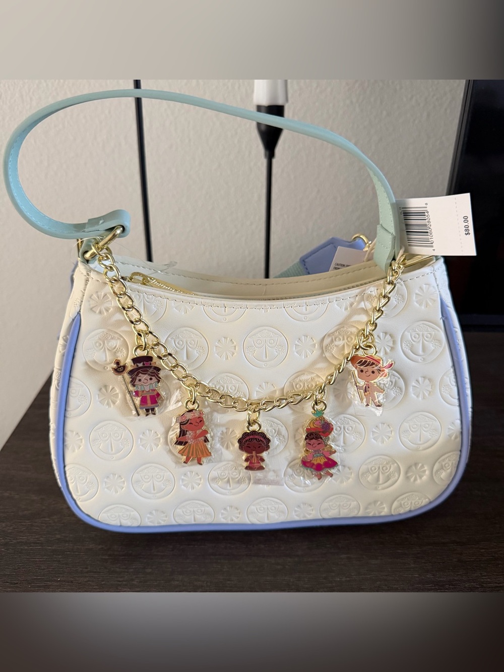 NEW Disney Parks It's a Small World Loungefly Crossbody Bag 60th NWT